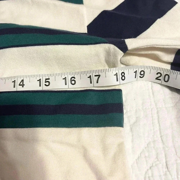 Vineyard Vines Polo Shirt Girls Rugby Pink Green Long Sleeve NWT Size XL - Picture 9 of 11